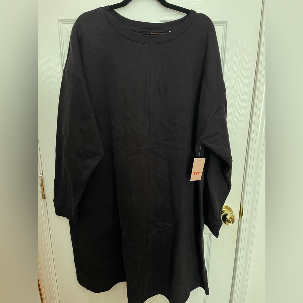 COPY - Kohls Evri Plus Size Tunic Sweatshirt NWT 3x